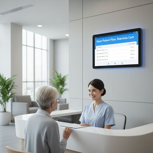 最新の会社の事例について How a Smart Diagnosis Room Display Transformed Hospital Scheduling Efficiency
