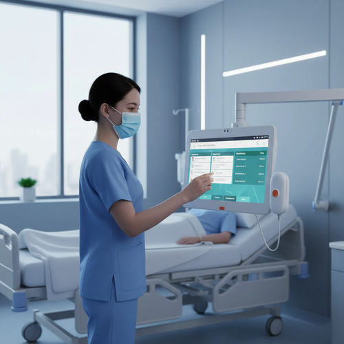 最新の会社の事例について Enhancing Hospital Ward Efficiency with Smart Medical Monitoring Tablets