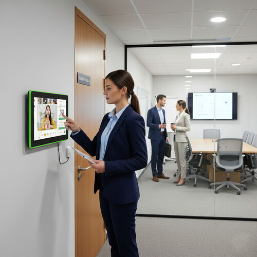 最新の会社の事例について Turning Corporate Training Rooms into Efficient Learning Spaces with Meeting Reservation Tablets