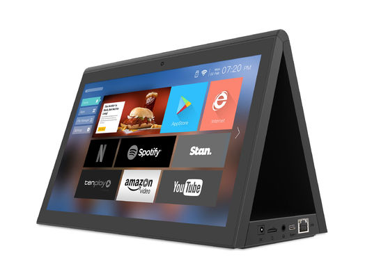 10.1-インチ 双画面 レストラン注文タブレット HD 1280x800 解像度 RK3288 プロセッサと Android OS