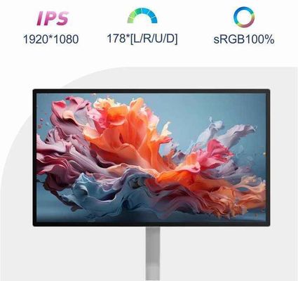 床立式 モバイルテレビ 垂直ディスプレイ 27インチ 調整式 ローラブル スマート スタンドバイミー テレビ