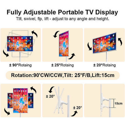 24インチ スタンドバイミー テレビ 室内 アンドロイド 12 広告 デジタルサイン 携帯 床立 スマートテレビ