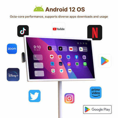 ポータブル 室内 24インチ アンドロイド 移動 スマート スタンドバイミー 床 スタンド スマート テレビ