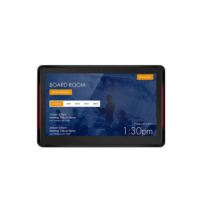 10.1インチ RK3399 2+16GB 壁掛け会議室 タブレット NFC POE 会場予約システム 両面照明