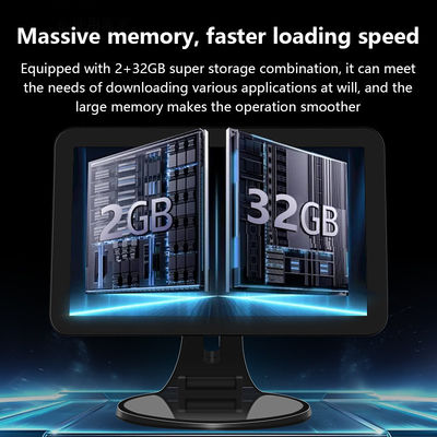 15.6インチタッチスクリーン デスクトップ POS 端末 N2840 2+32GB スキャナー付き小売キャッシュレジャー