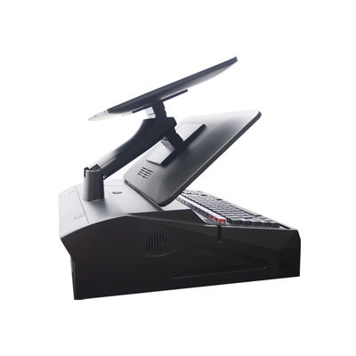 13.3/15.6インチ デュアルタッチスクリーンPOSシステム I3 Windowsシステム 小売店POSターミナル 折りたたみ式ベース付き