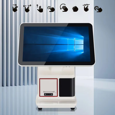 Android OS 15.6インチ デュアルタッチスクリーンPOSデバイス、Epos会計およびキャッシュレジスターオールインワン