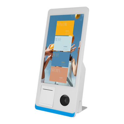 15.6インチ CE ROHS認証 屋内決済キオスク POSターミナル SDK機能とプリンター付き
