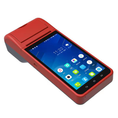 モノクロムプリンター出力型 5.5-インチ Android 8.1 PDA POS ターミナル
