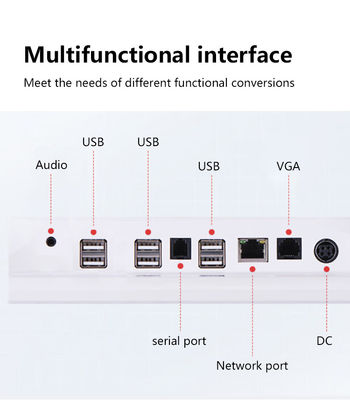 15.1/15.6インチタッチスクリーン POS 機械 小売やレストラン NFC決済 キャッシュレジスタ