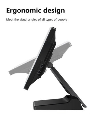 15.1/15.6インチタッチスクリーン POS 機械 小売やレストラン NFC決済 キャッシュレジスタ