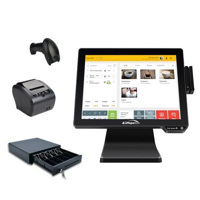 レストラン注文 熱プリンター 解析度 Win/Android POS キャッシュレジャー 13.3/15.6 インチ 1366*768 解析度