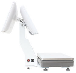 15.4インチ デュアルスクリーン 窓タッチ オールインワン スケール 重量 POS スーパーマーケット ホテルの究極 POS ソリューション