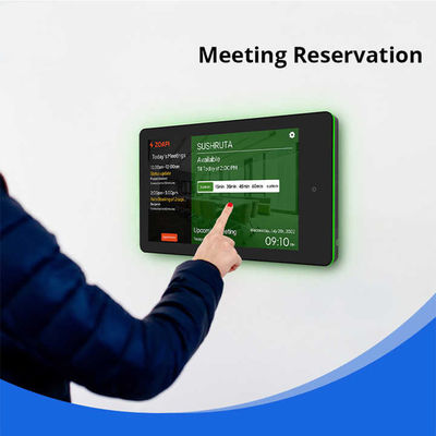 10.1インチ RK3288 Android会議室タブレット POE NFC および LEDライトバー付き