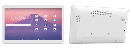 壁掛けデスクトップ14インチAndroidタブレットPC 4G LTE POE NFCタッチスクリーン子供教育学習スマートオフィスデジタルポスタープレーヤー