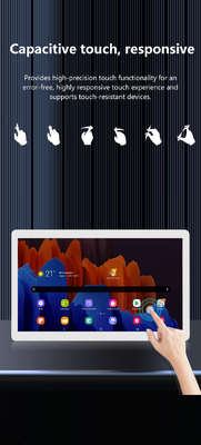 壁掛け24インチAndroid 12タブレットコンピュータPC POE NFC LCDタッチスクリーン商用ディスプレイデジタルサイネージ広告ビデオプレーヤー