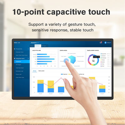 15.6インチ Android 14 タブレットPC 壁掛け式タッチスクリーン RK3576 商業ディスプレイ