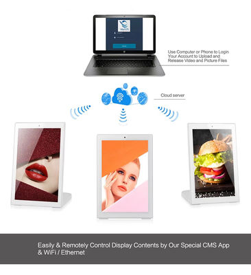 13.3インチ RK3568 L字型デスクトップAndroidタブレットPC POEビジネスキオスク レストランオーダー