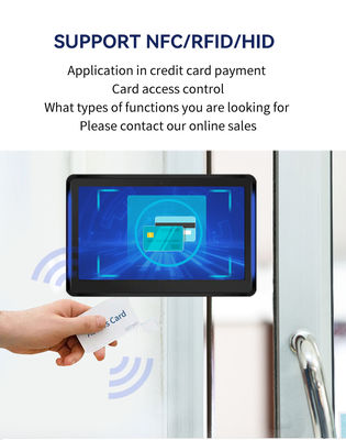 15.6インチ壁掛けPOE電源RK3566 AndroidタブレットPC LEDライト会議室予約システム