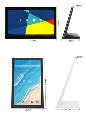 8インチL形ビジネスキオスク タッチスクリーン アンドロイドタブレットPC 顧客サービス ホテルレストランのフィードバック