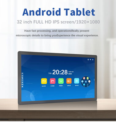 壁掛け32インチデジタルサイネージ広告ディスプレイAndroidタブレットPC POE NFC wifi機能