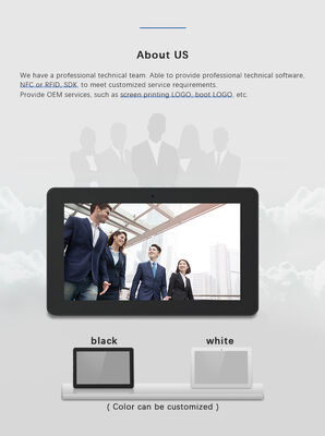 壁掛け32インチデジタルサイネージ広告ディスプレイAndroidタブレットPC POE NFC wifi機能