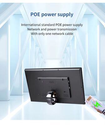 レストランやカフェ向けのRK3566 Androidプラットフォーム搭載 24インチ壁掛けデジタルメニューボード