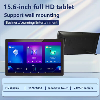 壁掛け 15.6インチ 1080p IPS Win 10 OS タブレットPC POE NFC RJ45 Wi-Fi タッチスクリーン ビジネス広告