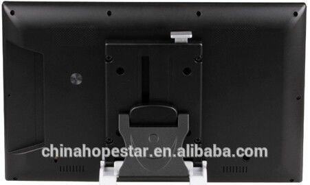 18.5インチ TFT アンドロイド広告プレーヤー 0.297mm ピクセルピッチと室内および室外使用のためのアルミケース