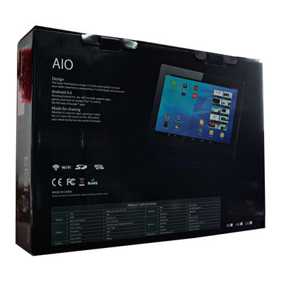 1.80GHzクアッドコアプロセッサーと10点静電容量式タッチを搭載した18.5インチIPS液晶オールインワンタッチスクリーンPC