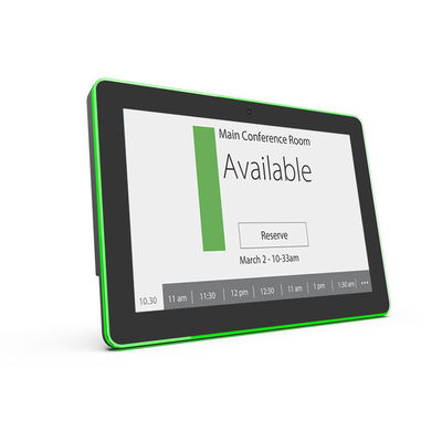 10.1インチ会議室 アンドロイドタブレット RK3399 NFC POE会議室スケジューラー LEDライト付きタブレットPC