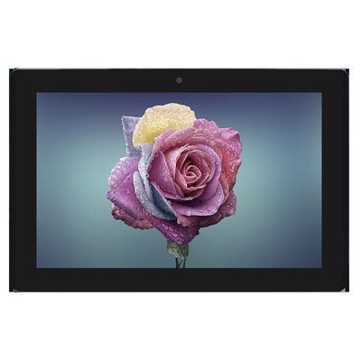 1.6GHz クアッドコア ウォールマウント Androidタブレット 10点静電容量式タッチおよびPoE (Power over Ethernet) 対応