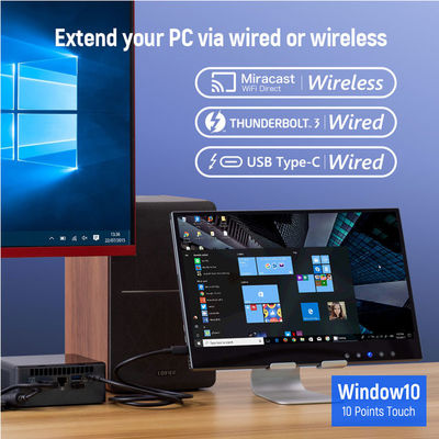 Hopestar 15.6インチ超薄型フルHD IPSタッチスクリーンモニター