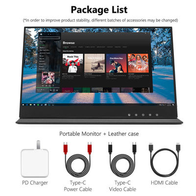 Hopestar 15.6インチ超薄型フルHD IPSタッチスクリーンモニター