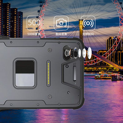 8インチ IP68 頑丈な生体測定タブレットPC 指紋と顔認識