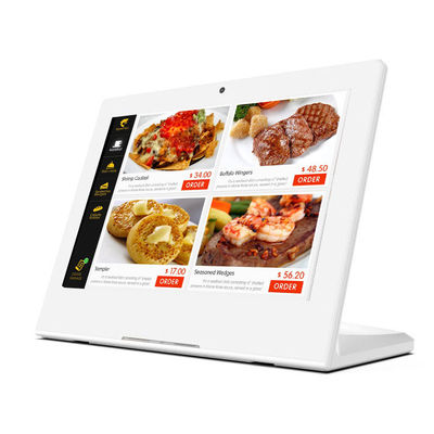 10.1インチ RK3288 NFC POE デスクトップ Android タブレット L型 レストランタブレット