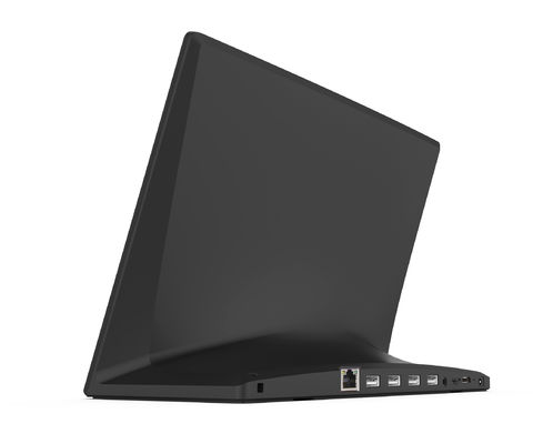 L字型 13.3インチ オールインワン Android タブレット PC FHD IPS LCD wifi Rockchip クアッドコア タッチスクリーン レストラン注文 POS タブレット