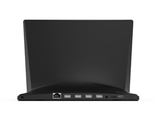 L字型 13.3インチ オールインワン Android タブレット PC FHD IPS LCD wifi Rockchip クアッドコア タッチスクリーン レストラン注文 POS タブレット