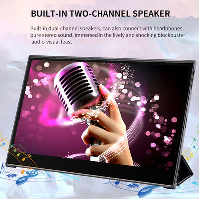 15.6インチ バッテリー駆動 ポータブルタッチスクリーンモニター (ビジネスおよびシステムインテグレーション向け)