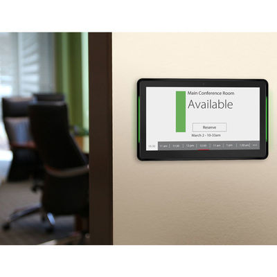 会議室用 LED ライトバー付き 10.1 インチ NFC POE 壁掛け Android タブレット