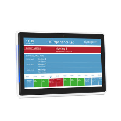 壁掛け10.1インチRK3399 AndroidタブレットPC POE NFCタッチスクリーン会議用タブレット 両側ライト付き