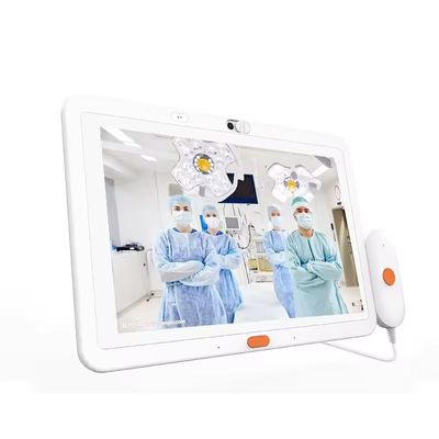 品質  wall mount 13.3 inch 1080p health care wifi SIM card solt android tablet pc Nurse Call System for hospital 工場