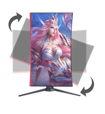 品質  27 Inch 165Hz Gaming Desktop Monitor HDMI DP Interfaces Rotating Stand 工場
