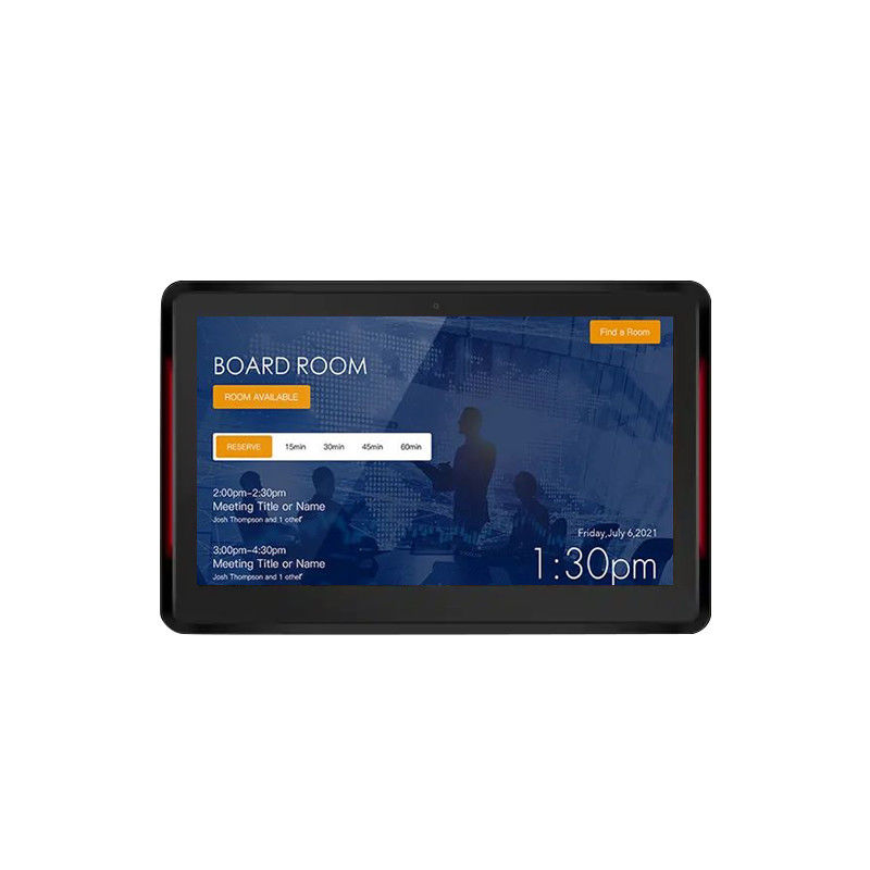 10.1インチ RK3399 2+16GB 壁掛け会議室 タブレット NFC POE 会場予約システム 両面照明