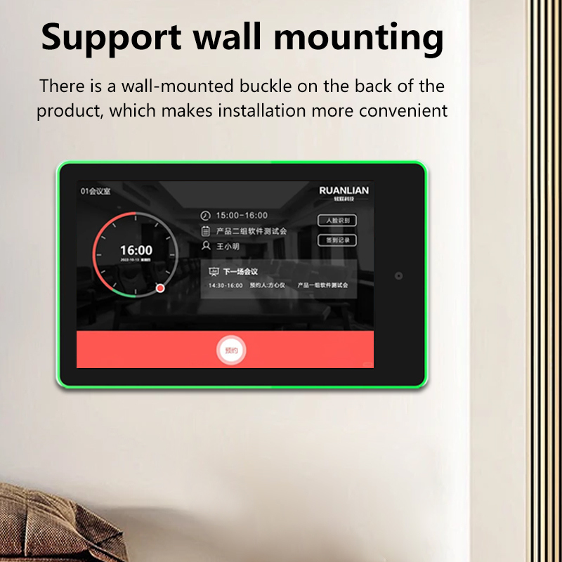 10.1インチ壁掛け式タッチスクリーンAndroidタブレットPC会議室予約システム