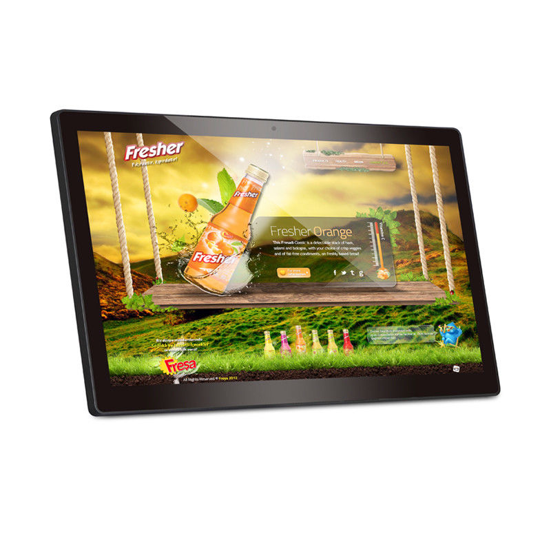 24インチ産業用PoE Androidタブレット、IPSタッチスクリーン、Android 9.0搭載