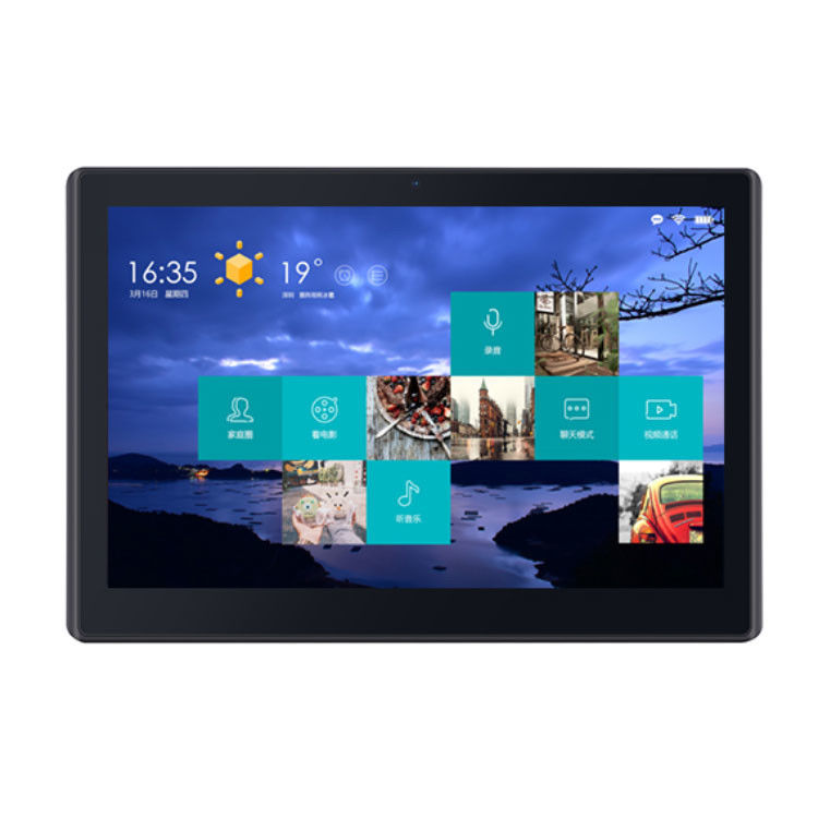 高明るさ 24 インチ 壁掛け広告ディスプレイ RK3399 POE Android タブレット PC 小売用
