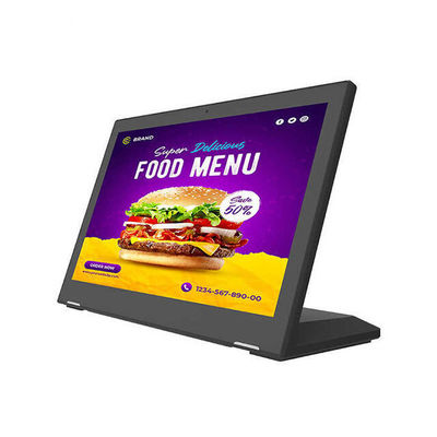 セルフサービス RK3566 プロセッサ レストラン注文用 13.3 インチ POE NFC RGB LEDライトバー 5MP カメラ Android 11